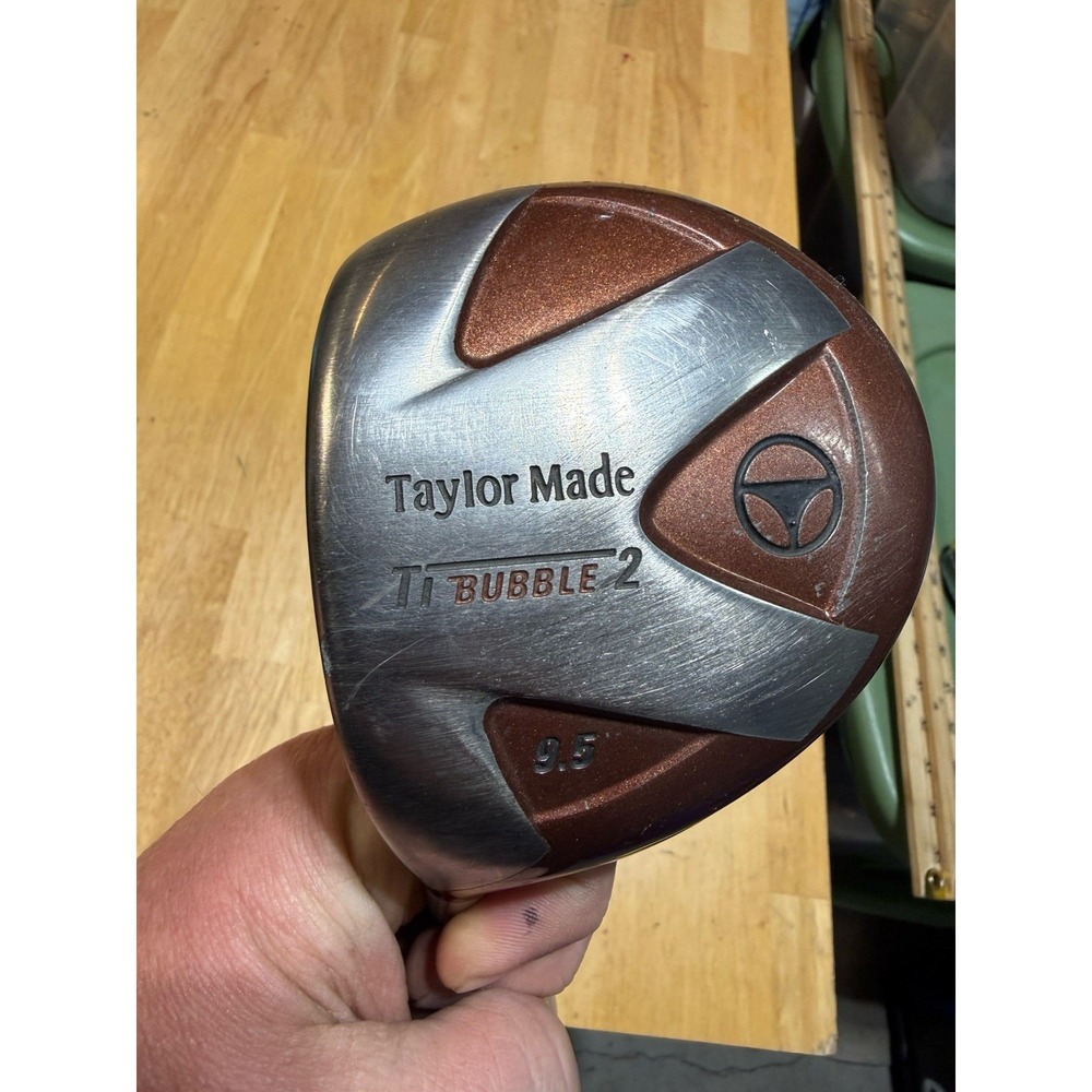 TaylorMade Ti Bubble 2 Driver 9.5° LH S-90 Stiff Graphite Shaft With Headcover